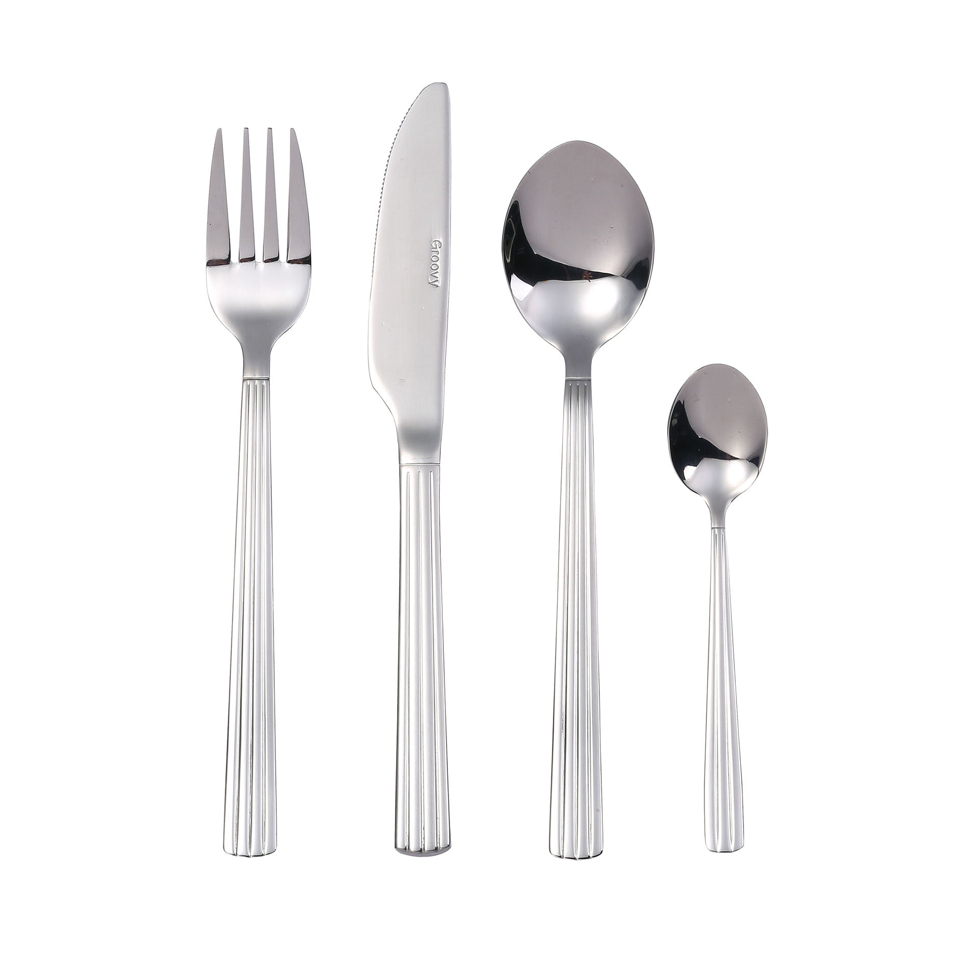 Groovy bestik 16 dele